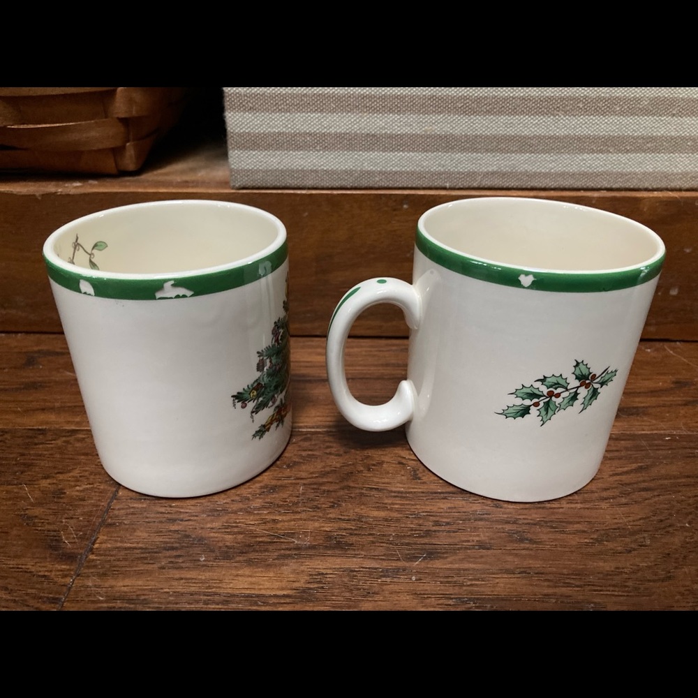 Spode Christmas Tree Mug Set - Picture 6 of 6